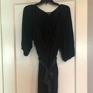 Black BeBe Wrap Dress, Size L